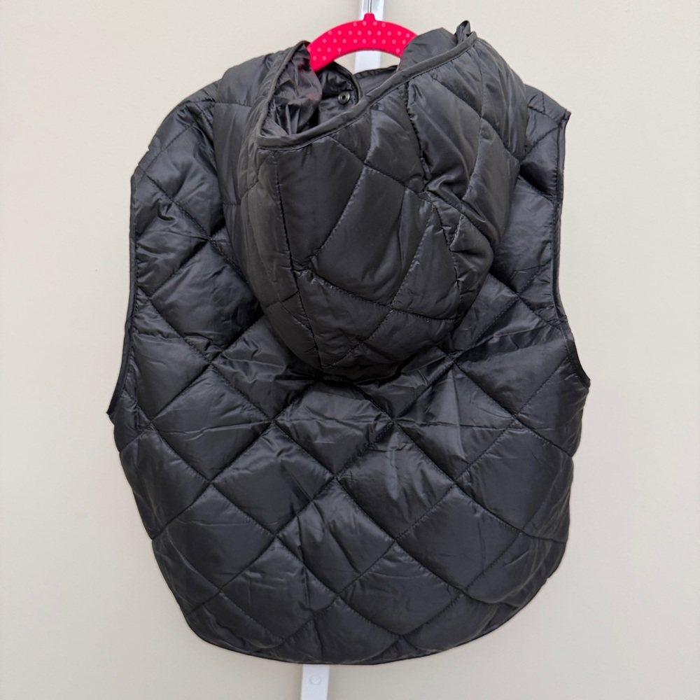 Zara Black Quilted Kids Vest size 9-10 - Picture 4 of 4